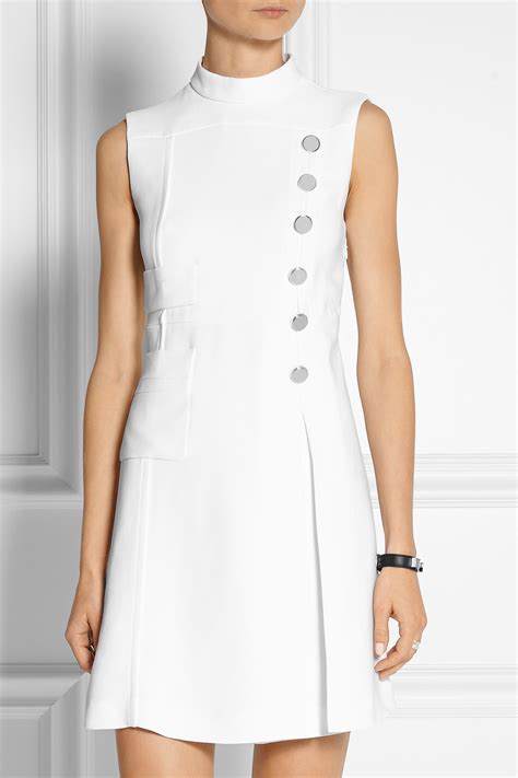 white miu miu dress